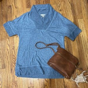 Cj banks kimono wrap tunic sweater